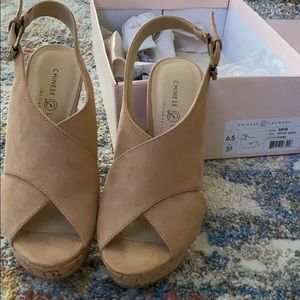 Chinese Laundry MYYA wedge sandals